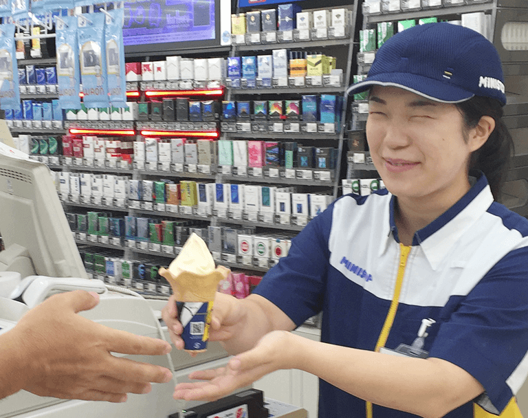 ミニストップの1日